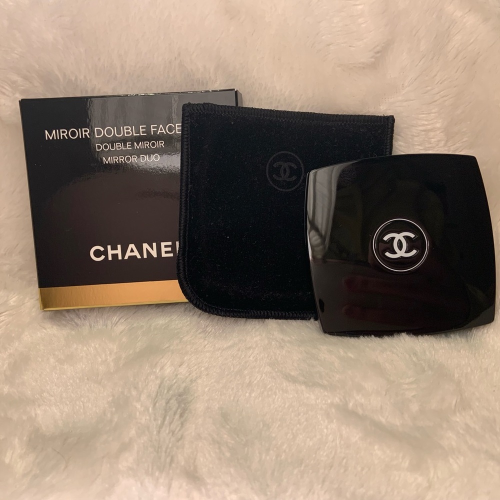 Authentic CHANEL Handheld Mirror- 3 Pieces